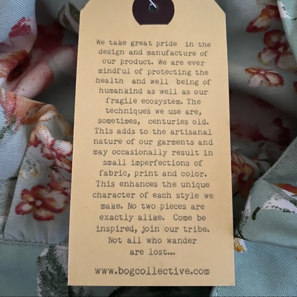 Band of Gypsies BOG COLLECTIVE Cami style halter Top SIZE XS NWT - Picture 4 of 9